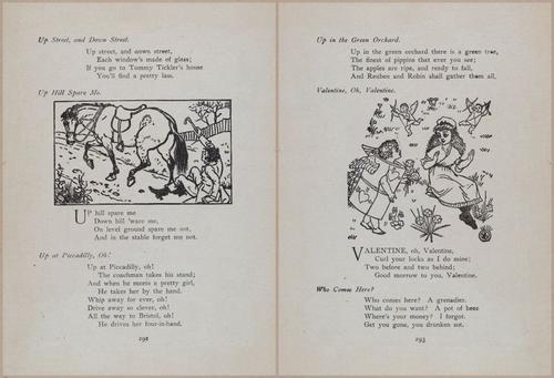 E704 - Mother Goose Nursery Rhymes - 8307-8308