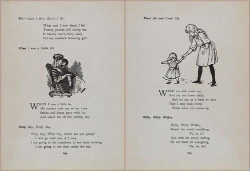 E704 - Mother Goose Nursery Rhymes - 8309-8310