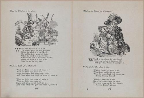 E704 - Mother Goose Nursery Rhymes - 8319-8320
