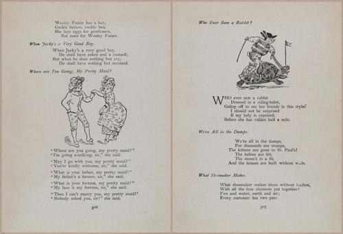 E704 - Mother Goose Nursery Rhymes - 8321-8322