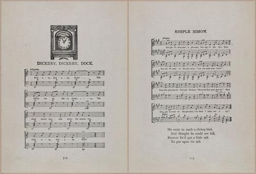 E704 - Mother Goose Nursery Rhymes - 8329-8330