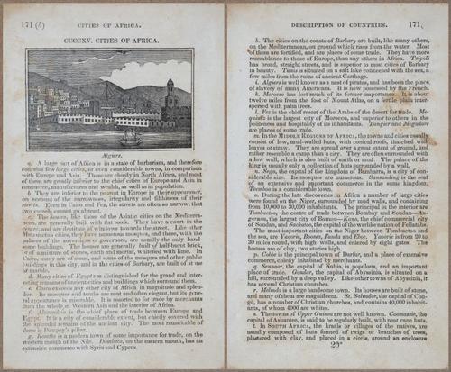 E727 - Rudiments of Geography - 9400-9401