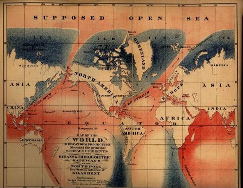 Open Polar Sea - Silas Bent - 1872