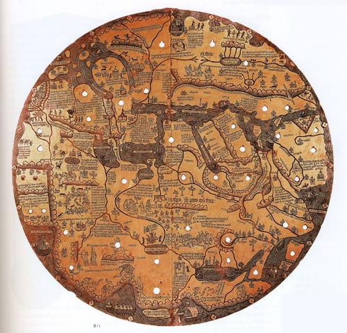 Borgia Map - 1450