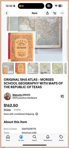 E767 - Morse_s 1845 School Geography - i8011