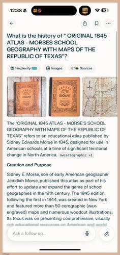 E767 - Morse_s 1845 School Geography - i8013