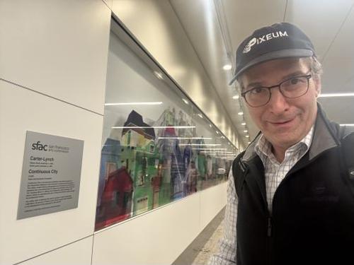 Derek Lynch at SFO