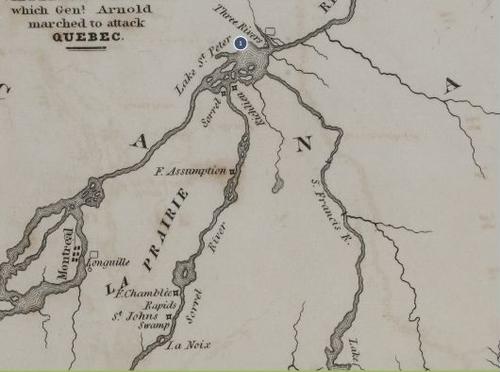 Northern Army - Atlas to Marshall’s Life of Washington Dot 1
