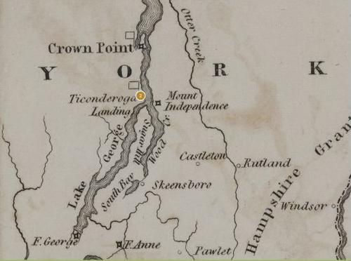 Northern Army - Atlas to Marshall’s Life of Washington Dot 2