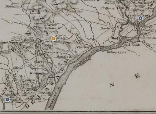 Raritan River - Atlas to Marshall’s Life of Washington Dot 2