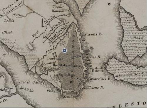 Charleston - Atlas to Marshall’s Life of Washington Dot 1