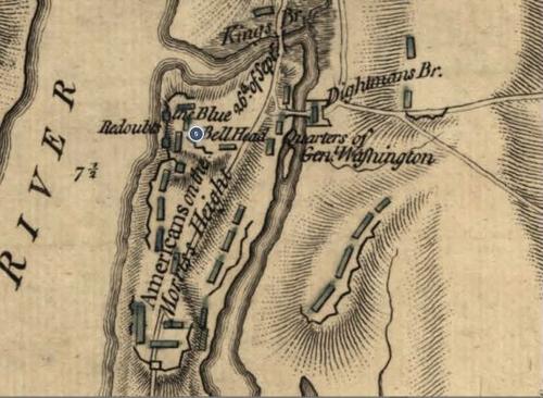 1776 New York Campaign Map Dot 5
