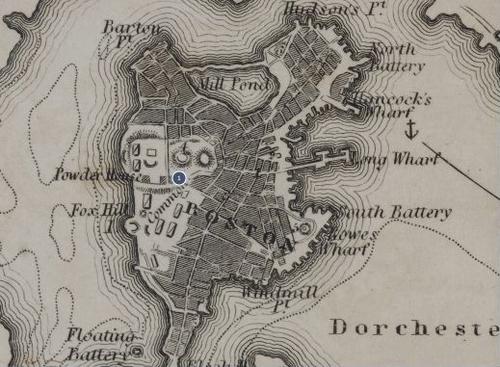 Boston with its Environs Dot 1