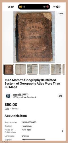 E768 - Morse_s 1846 School Geography - i8033
