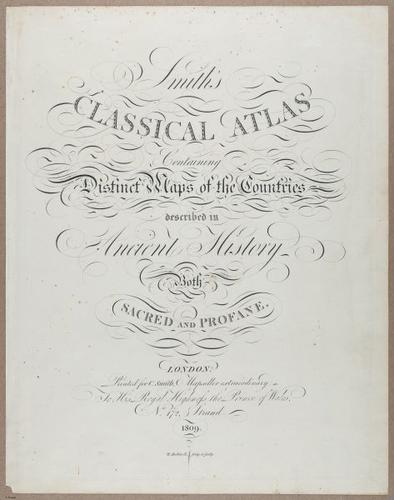 E769B - Smith_s Classical Atlas - i10300
