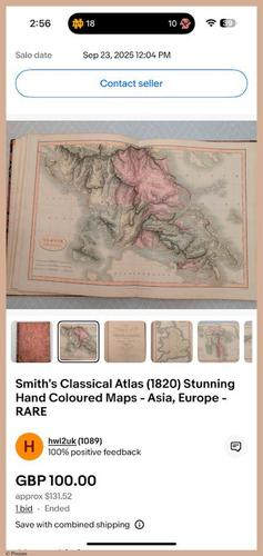 E769B - Smith_s Classical Atlas - i8046