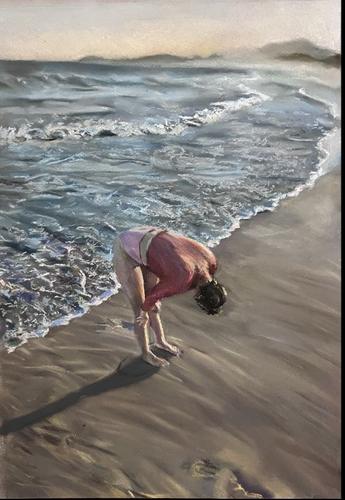 Bending beach