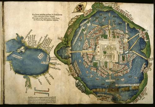 Nurenberg Map of Mexico City