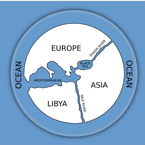 The First World Map - by Anaximander
