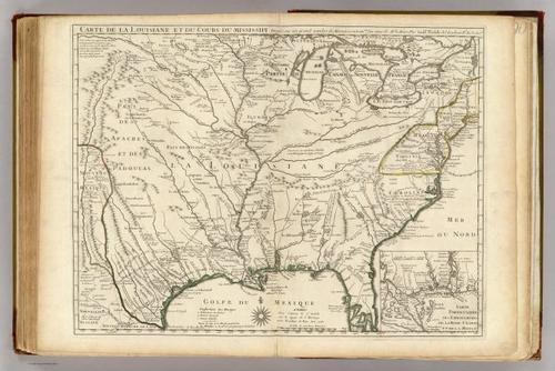 Louisiana - Guillaume de L’Isle - 1718