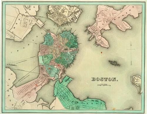 Boston - T.G. Bradford - 1838 - Leighton Calhoun