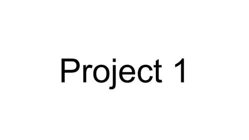 Project 1 - HIST23D