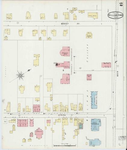 Sanborn Fire Insurance Map, Williamstown - 1895 - Dalton Peters