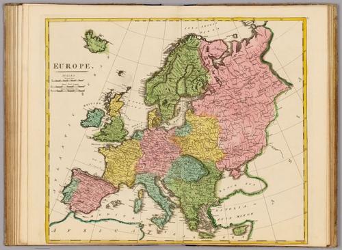 Europe - Mathew Carey - 1815 - Raphael Enriquez