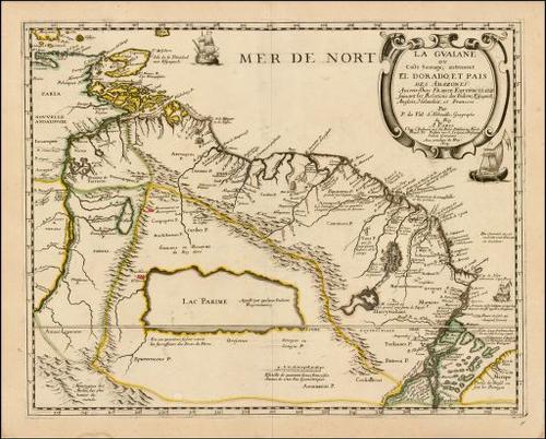 Map of El Dorado - Raphael