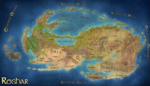 Jiwon Kim - Map of Roshar