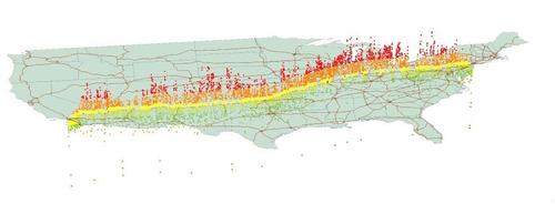 Cannonball run speed map - Noah Peters