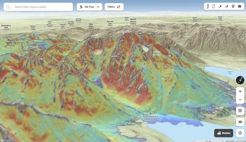 Leighton Calhoun - onX backcountry- slope/avalanche risk predictor
