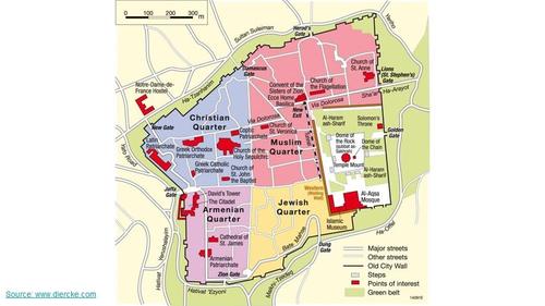 E126 Martin Van Brauman - Jerusalem map DUPLICATED