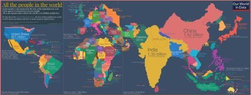 Population Cartogram