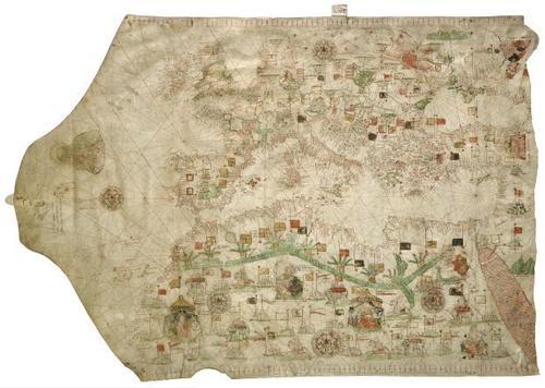 Portolan - Jacobus Russus of Messina - 1533
