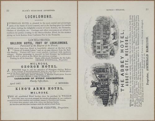 E779 - Black’s Guide to Scotland - 1868 - 11698-11699