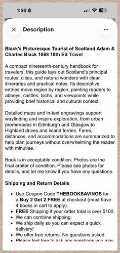 E779 - Black’s Guide to Scotland - 1868 - 8643