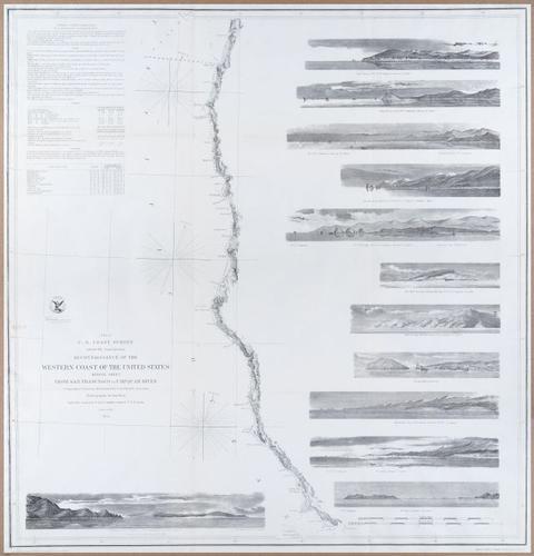 Reconnaissance of the Western Coast of the United States - 1854