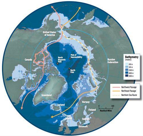 Northwest and Northeast Passages