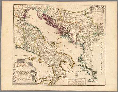 Gulf of Venice - Nicolas de Fer - 1716