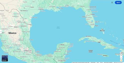 Gulf of America or Gulf of Mexico?