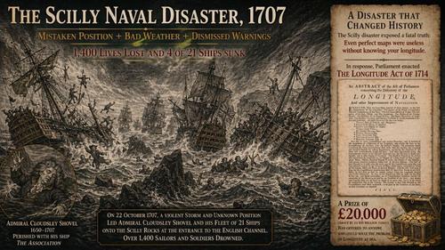 The Scilly Naval Disaster, 1707