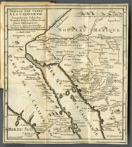 Passage Par Terre A La Californie - Eusebio Kino - 1701