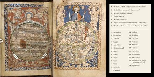 Psalter Map - 1265