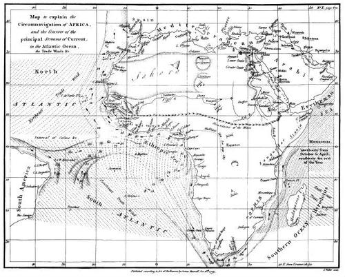 Africa - James Rennel - 1799