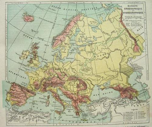Europe and Mountain Ranges