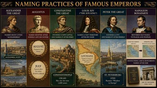 Naming Practices of Famous Emperors
