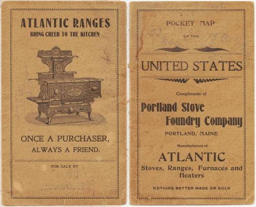 Atlantic Ocean [folder] The Home Atlantic with Base, Tank and Mantel Oven