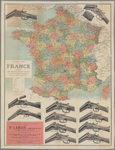 Shotgun Map of France
