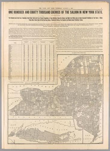 One Hundred and Eighty Thousand Enemies of the Saloon in New York State